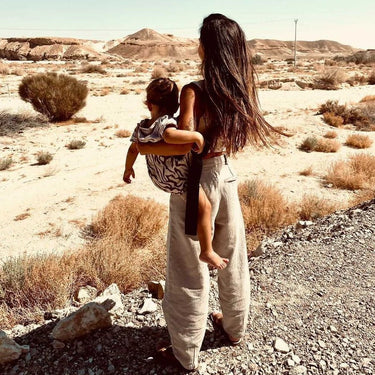 Toddler Carrier Zebra print