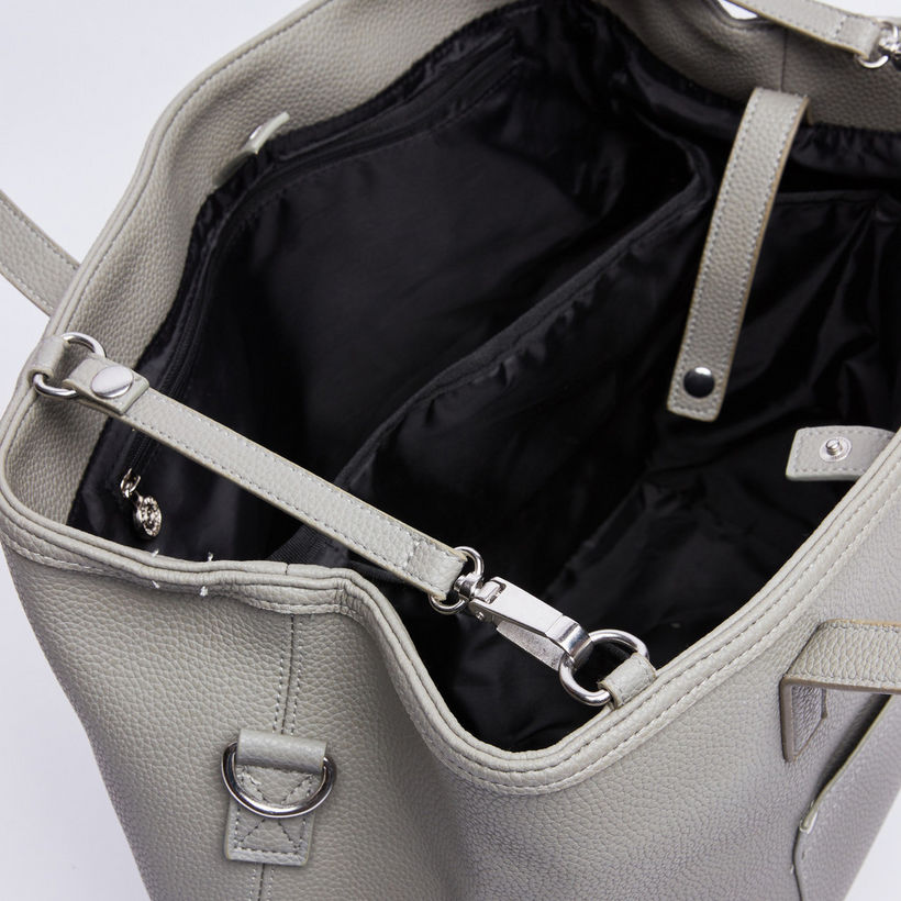 Melobaby - Textured Diaper Bag with Adjustable Strap