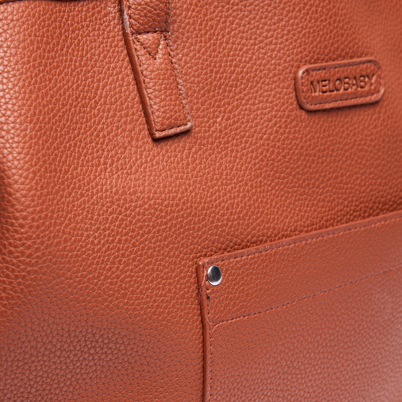 Melobaby - Textured Diaper Bag with Adjustable Strap