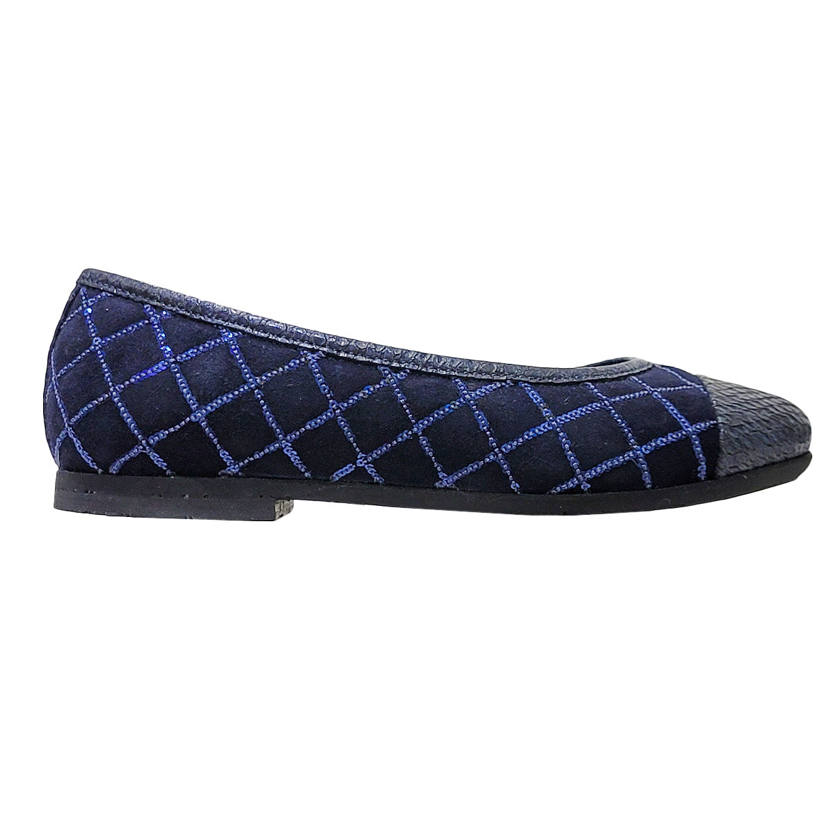 Quis Quis coat Shoe - Navy Blue