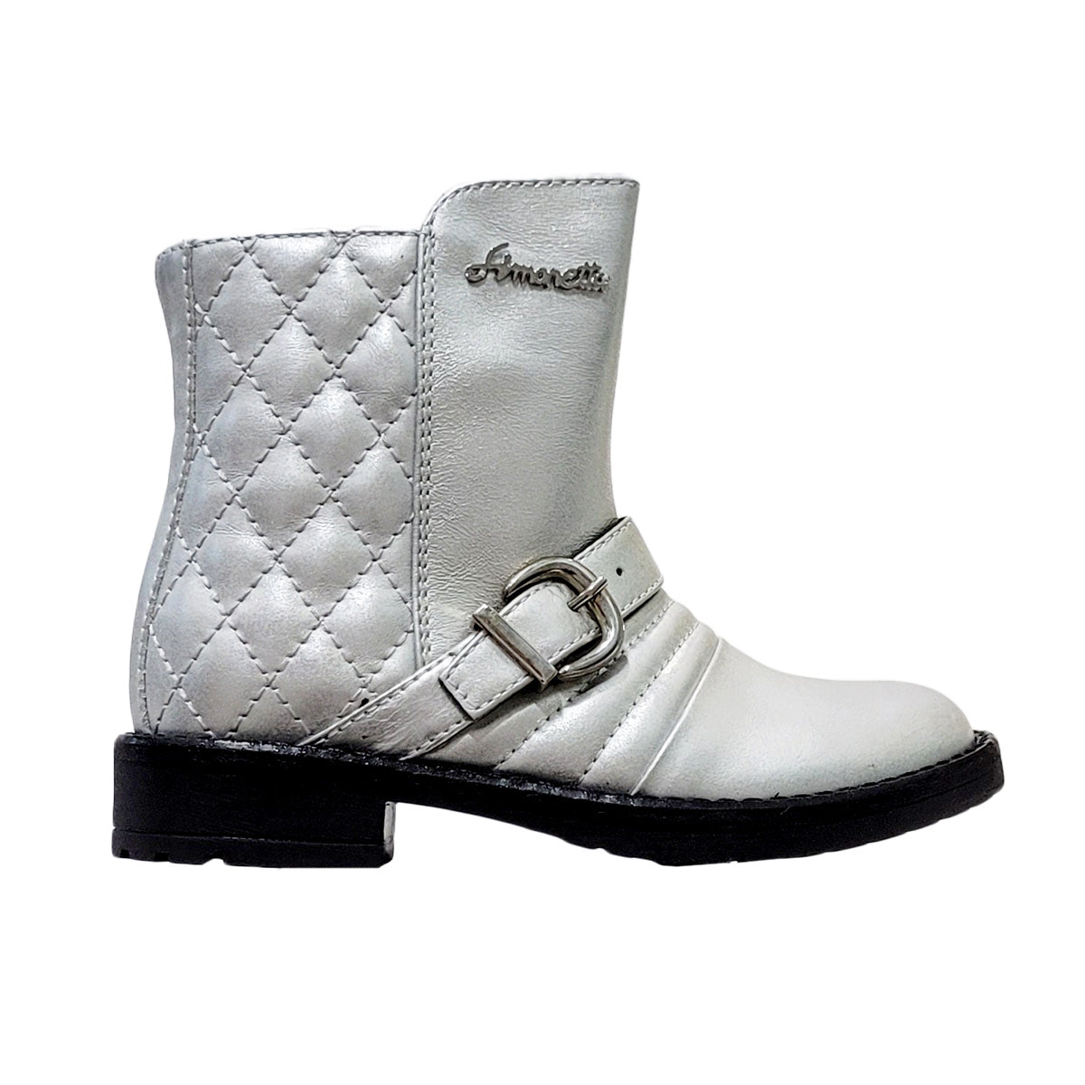 Simonetta Silver-colored boot