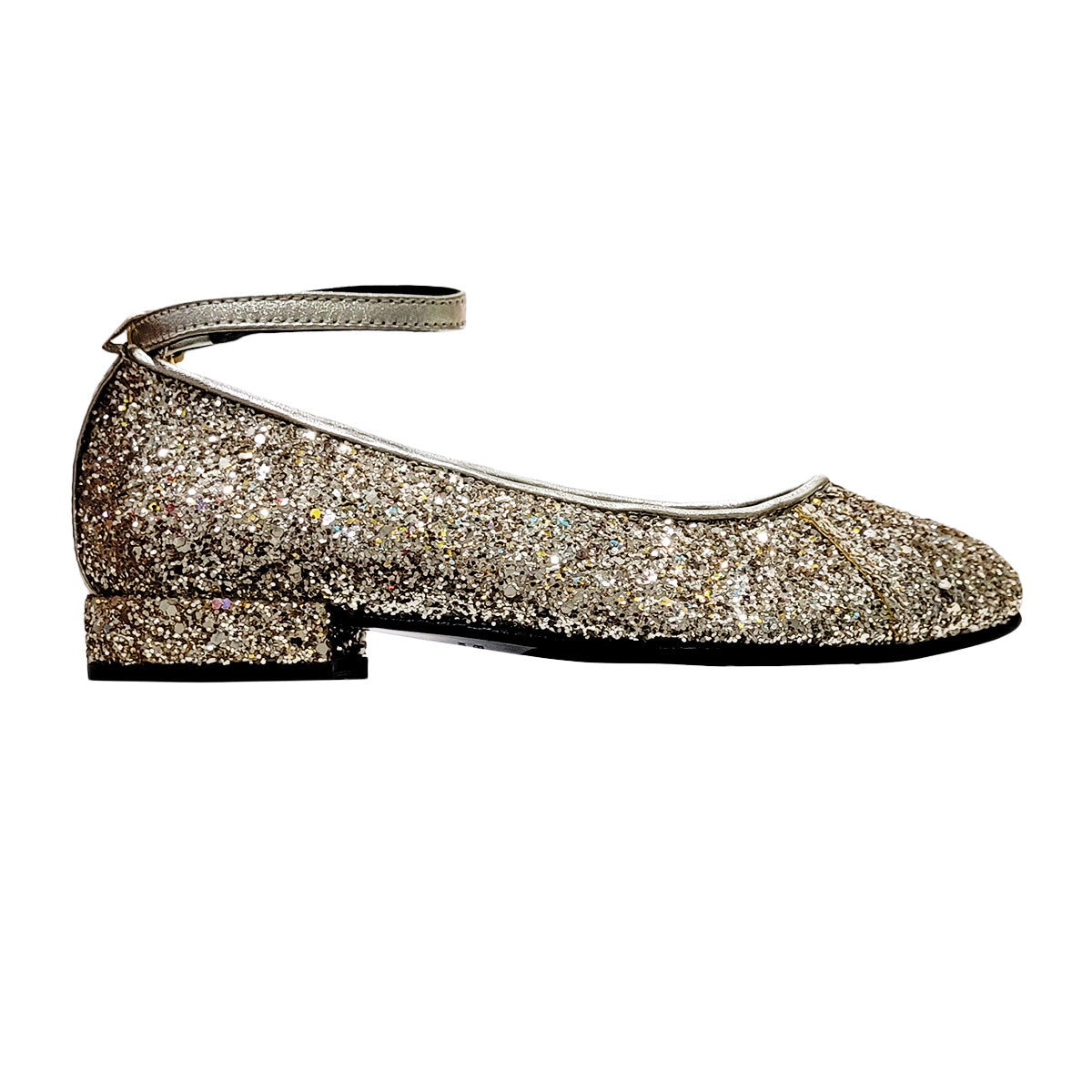 Simonetta Glitter Gold Shoe