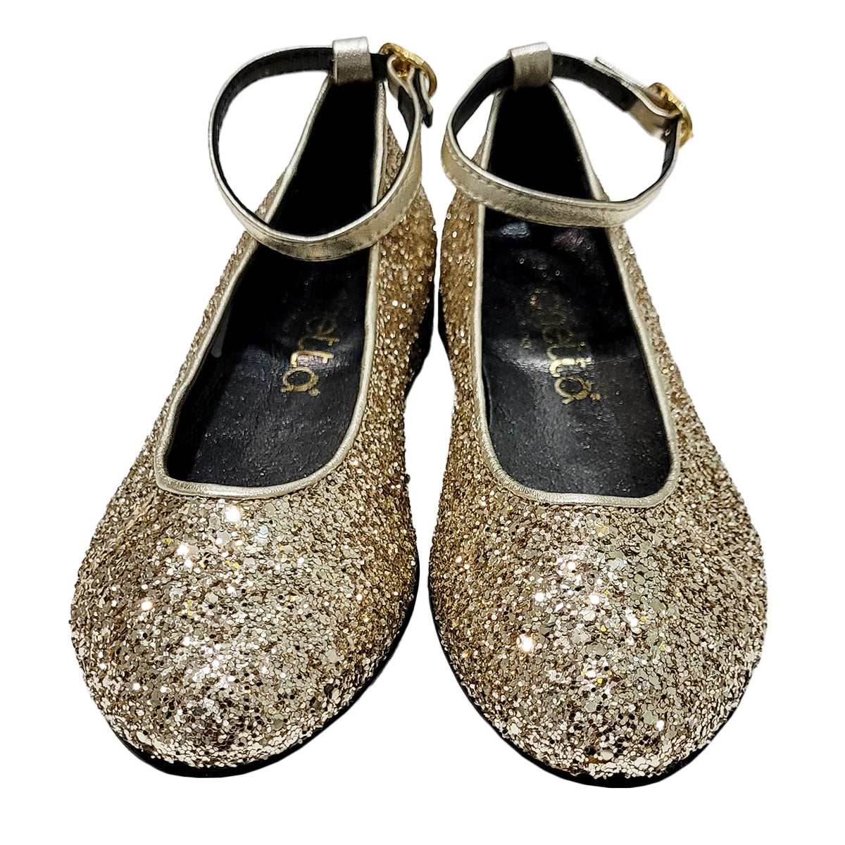 Simonetta Glitter Gold Shoe