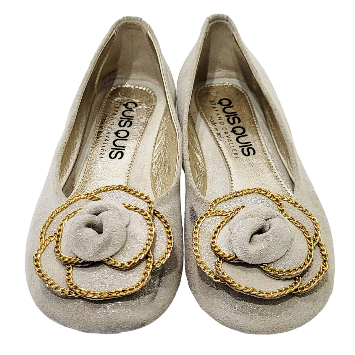 Quis Quis Shoes - sand Gold