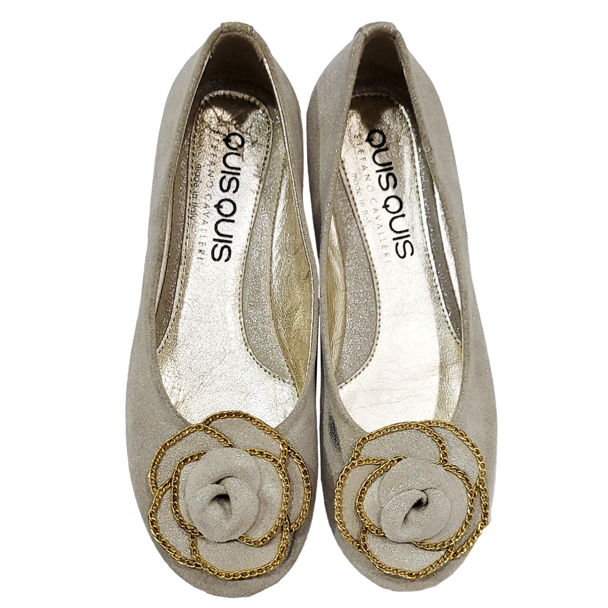 Quis Quis Shoes - sand Gold