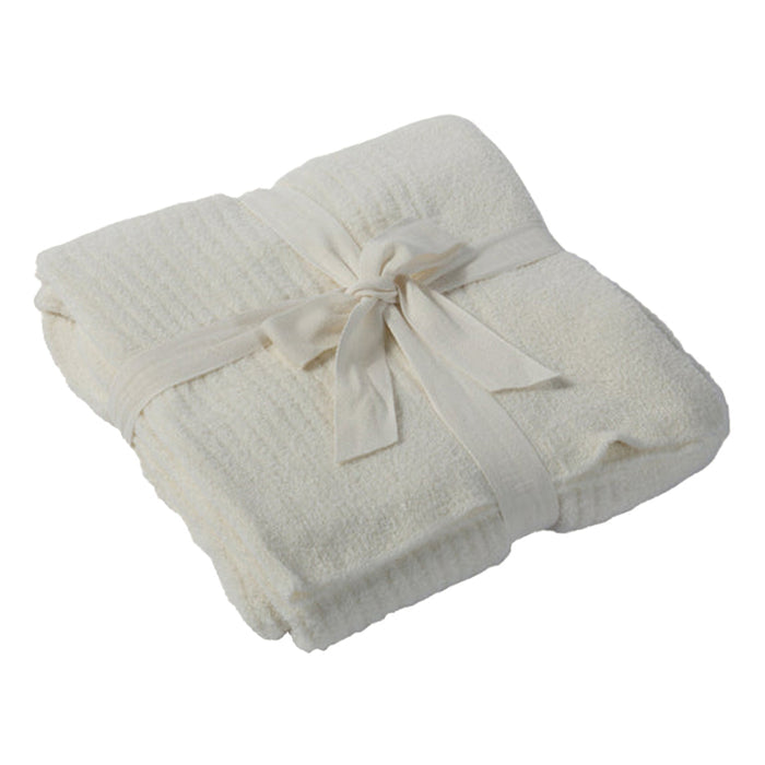 Cozychic Lite Ribbed Throw - Pearl