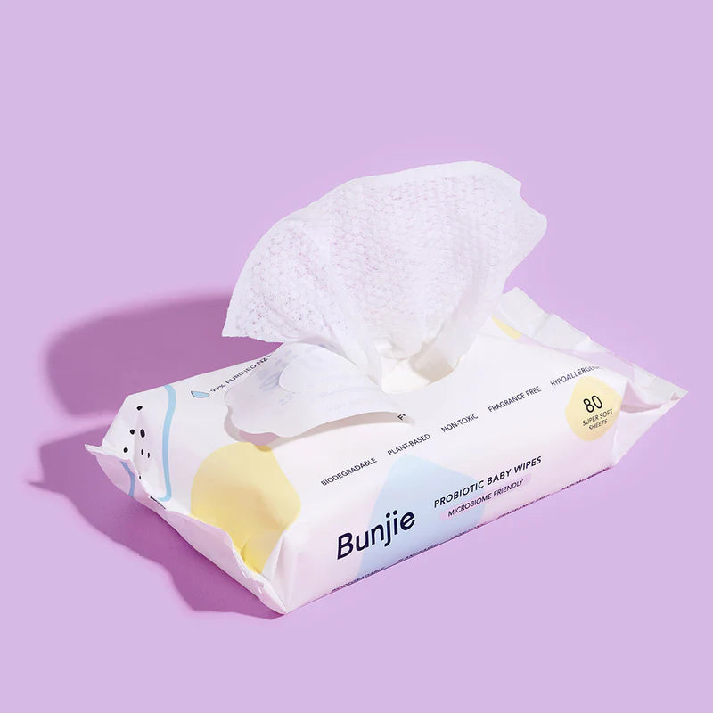 Bunjie - Probiotic Baby Wipes