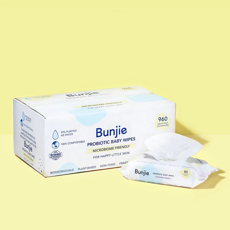 Bunjie - Probiotic Baby Wipes