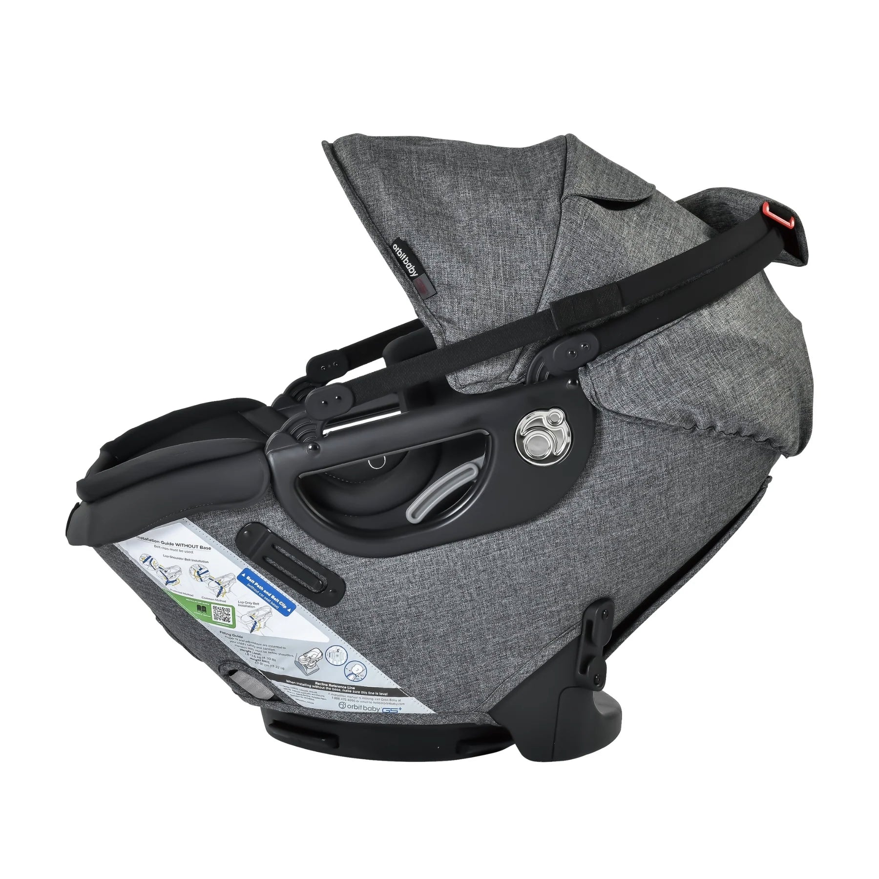 G5+ Infant Car Seat with Base - Mélange Grey