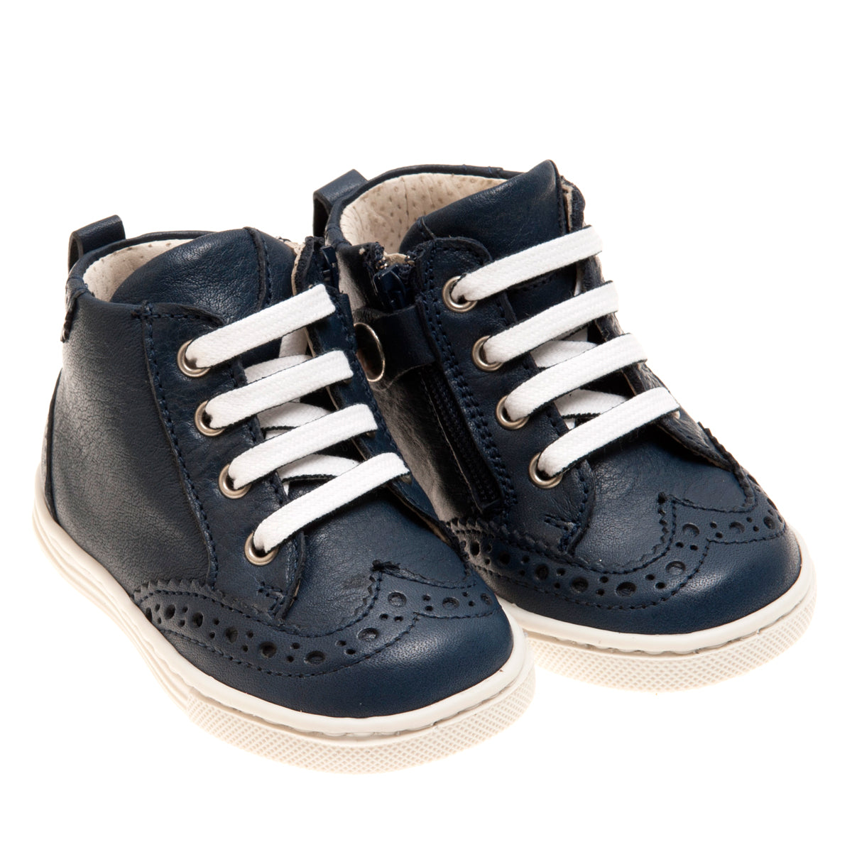 Zecchino d'Oro - Navy Bloue Colour lace Shoes