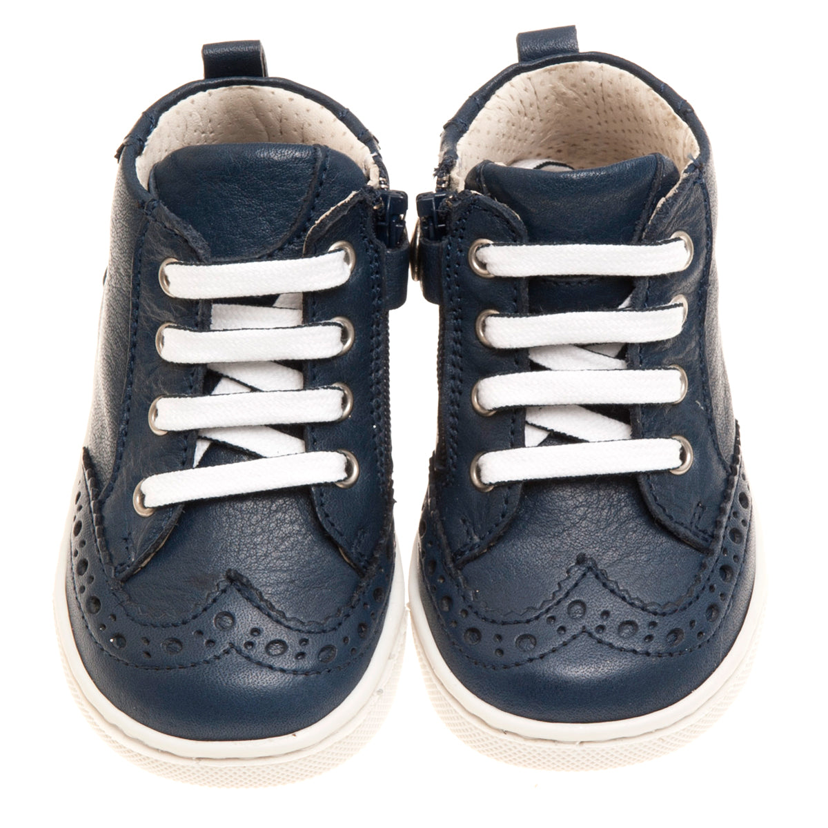 Zecchino d'Oro - Navy Bloue Colour lace Shoes