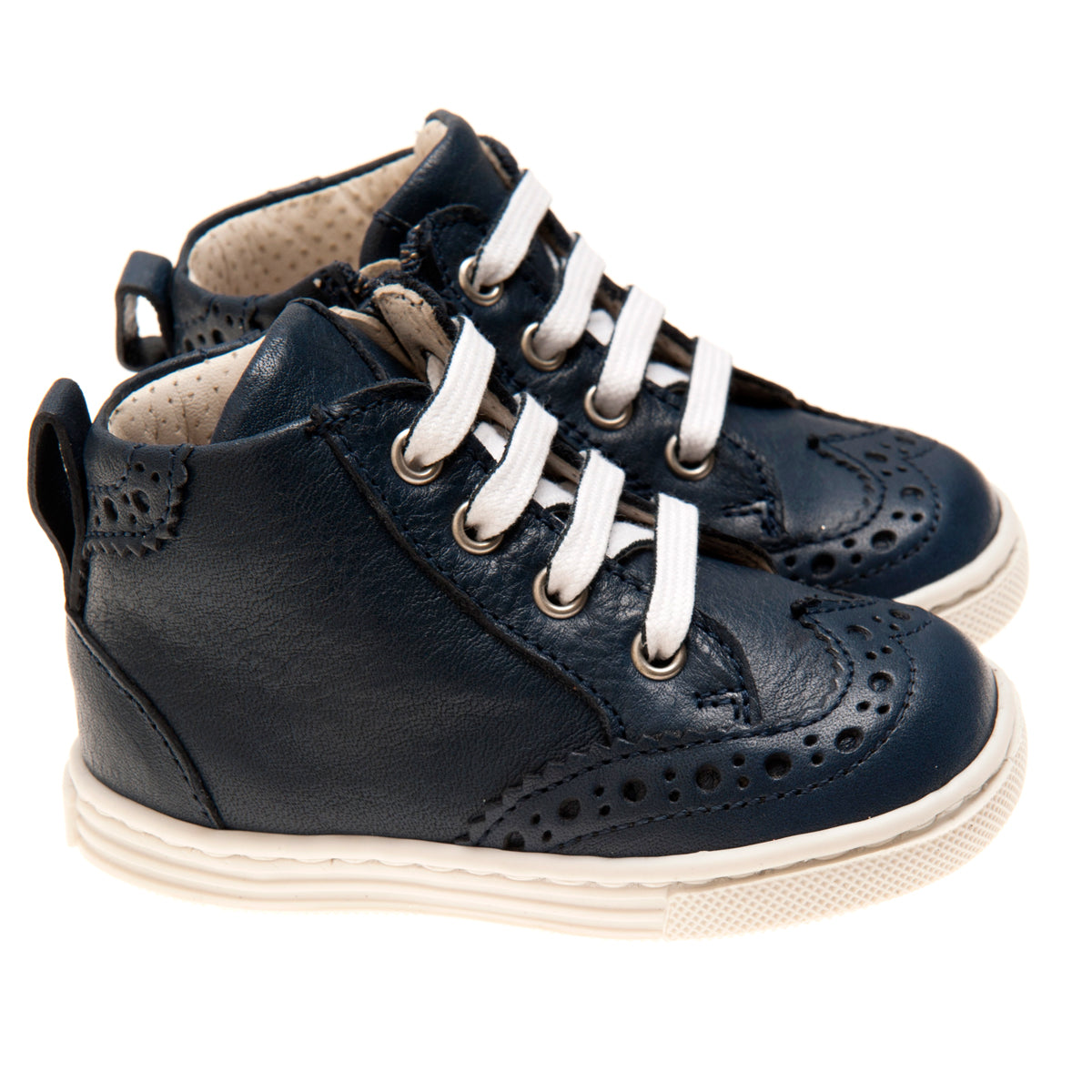 Zecchino d'Oro - Navy Bloue Colour lace Shoes