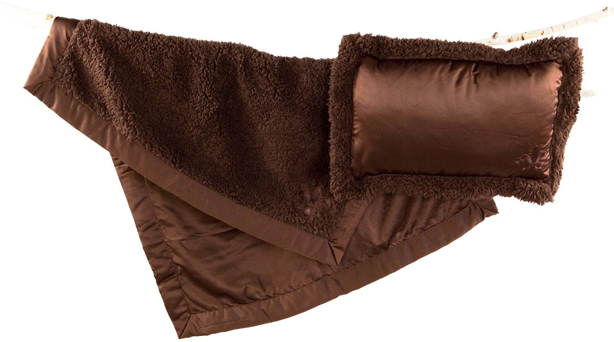 Cloud Nap To Go Espresso-Fleur De Lis