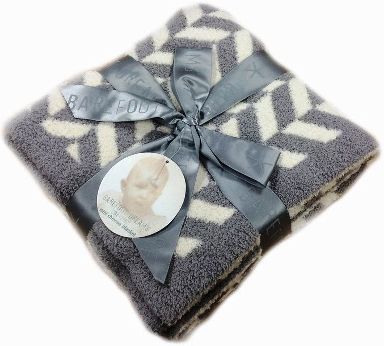 Barefoot Dreams Cozy Chic Chevron Blanket