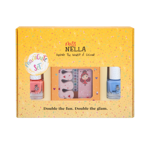 Miss Nella Pink ManiCute Set