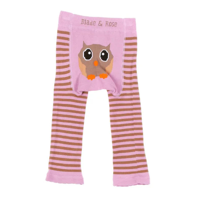 Blade & Rose Owl Printed Leggings with Elasticised Waistband