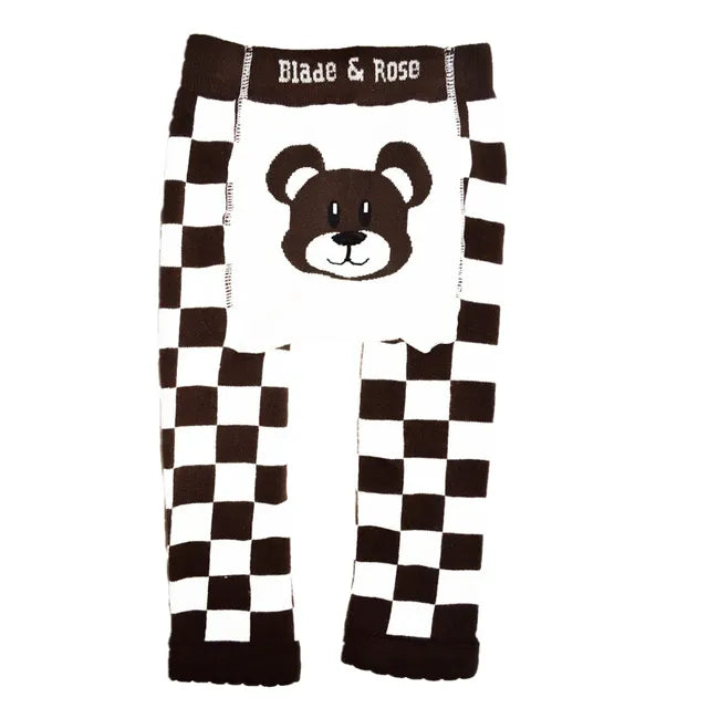 Blade & Rose Bear Printed Leggings with Elasticised Waistband