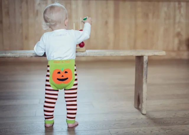 Blade & Rose Pumpkin Printed Leggings with Elasticised Waistband