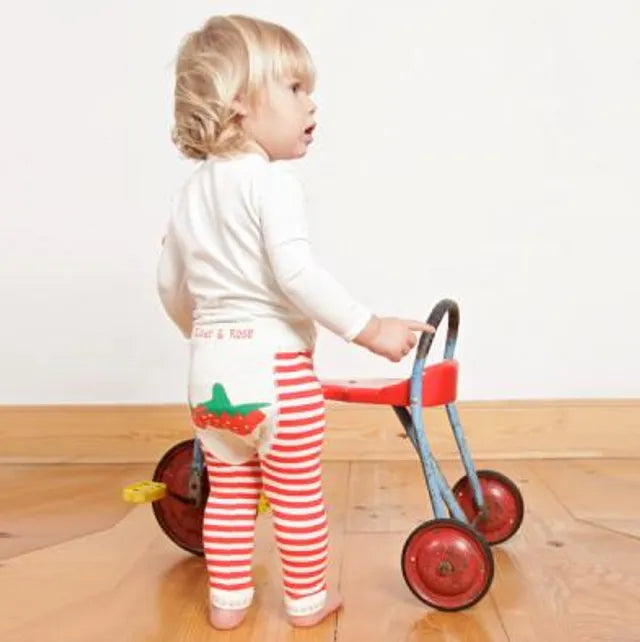 Blade & Rose Strawberry Printed Leggings with Elasticised Waistband