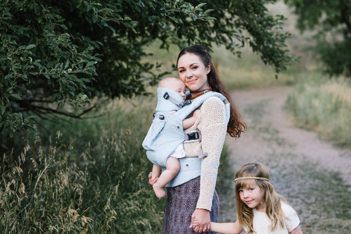 Lille Baby Organic Carrier’s - Powder Blue