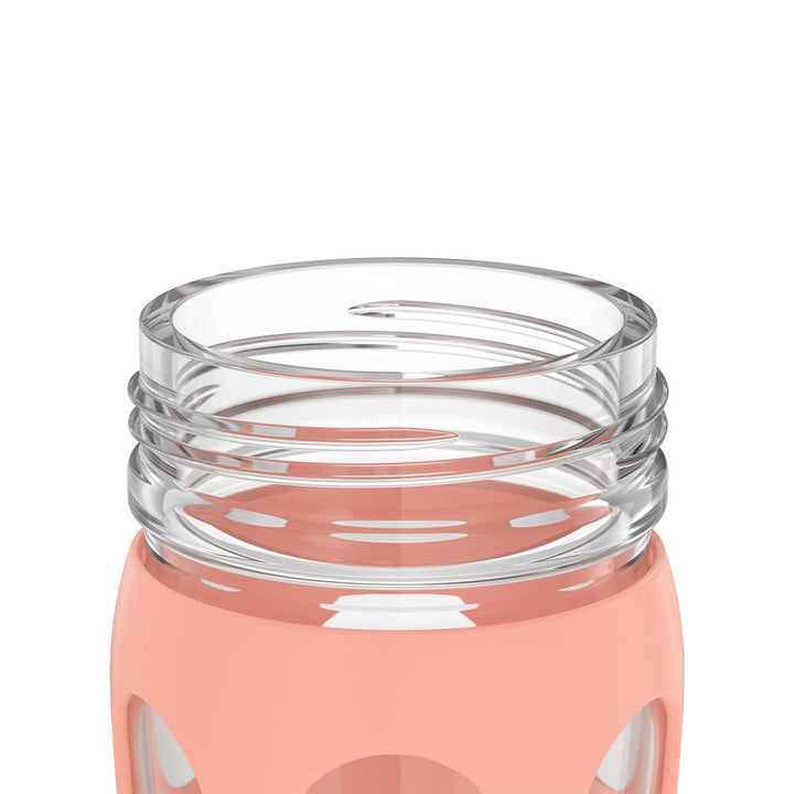 Water Bottle with Silicone Sleeve and Active Cap 12oz