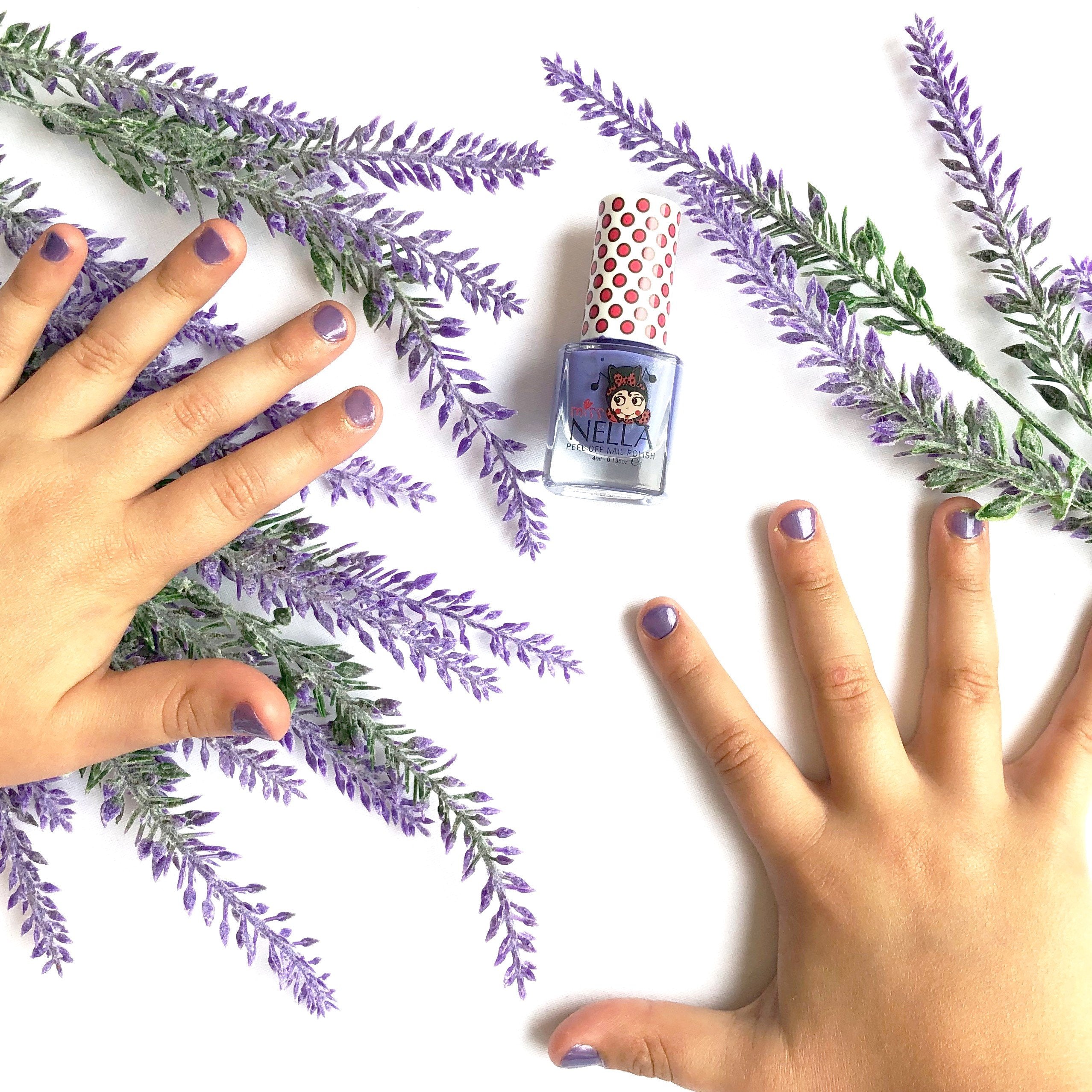Sweet Lavender 4ml Peel off Kids Nail Polish