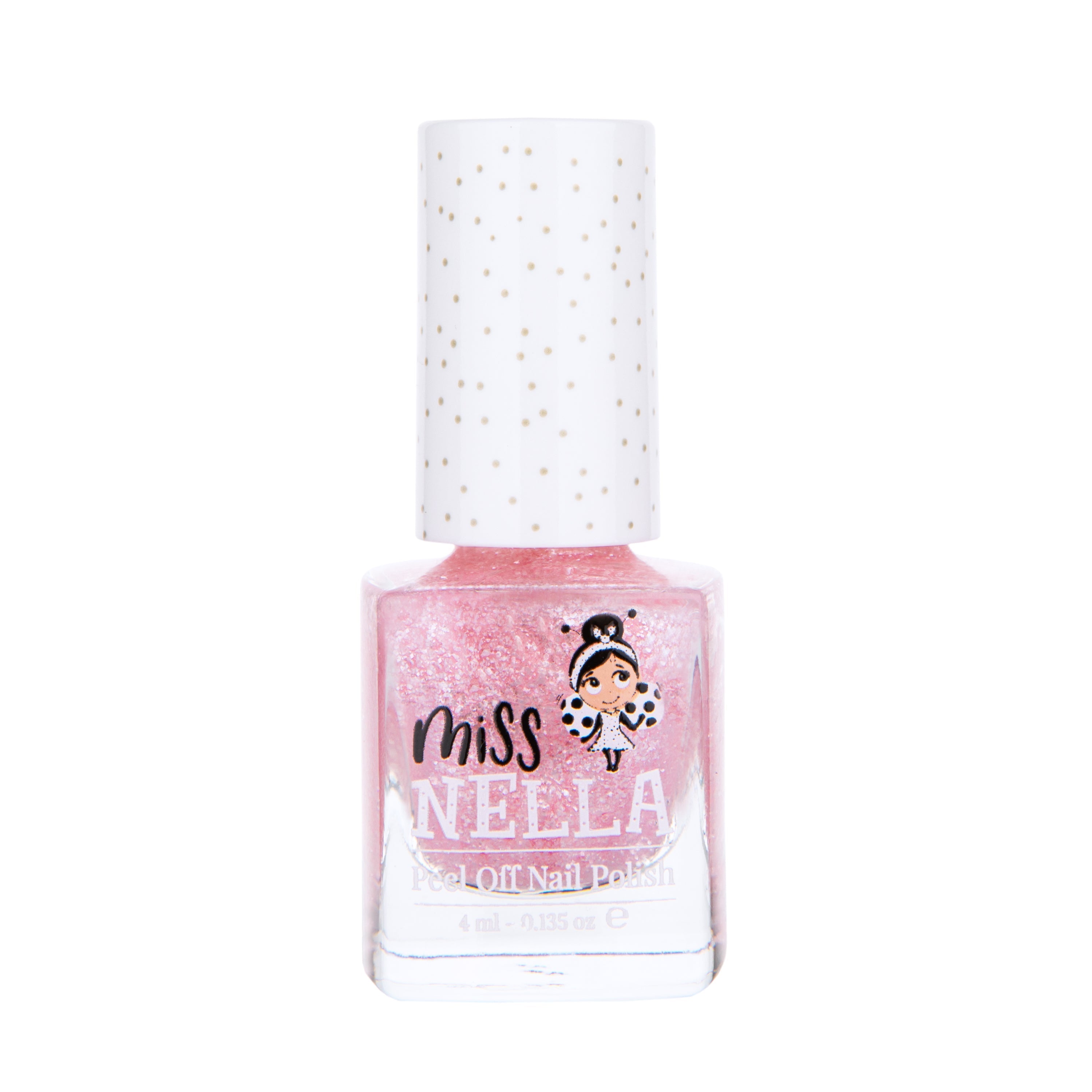 Itsy Glitzy Hippo 4ml Peel Off Kids Nail Polish