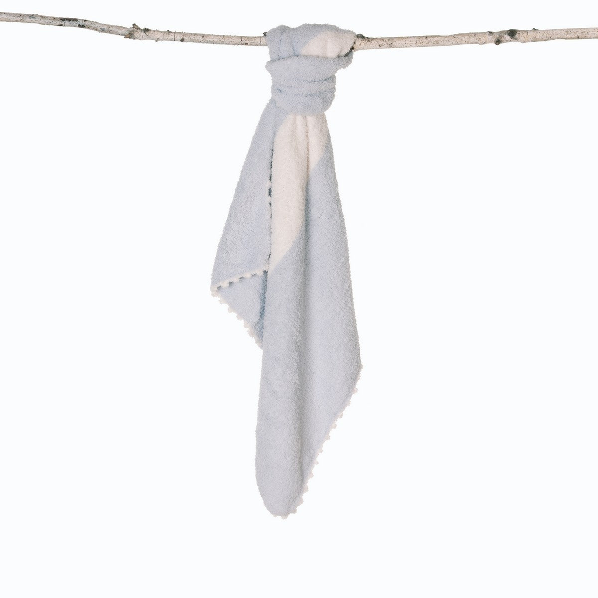 BAREFOOT DREAMS COZY CHIC STRIPPED RECEIVING BLANKET