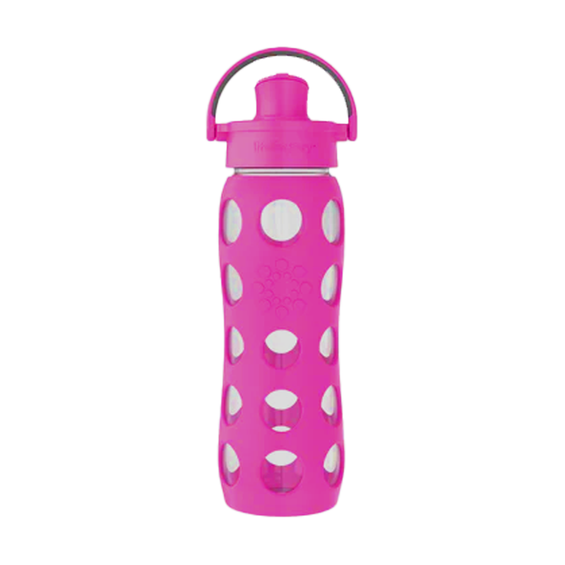 Water Bottle with Silicone Sleeve and Active Cap 16oz