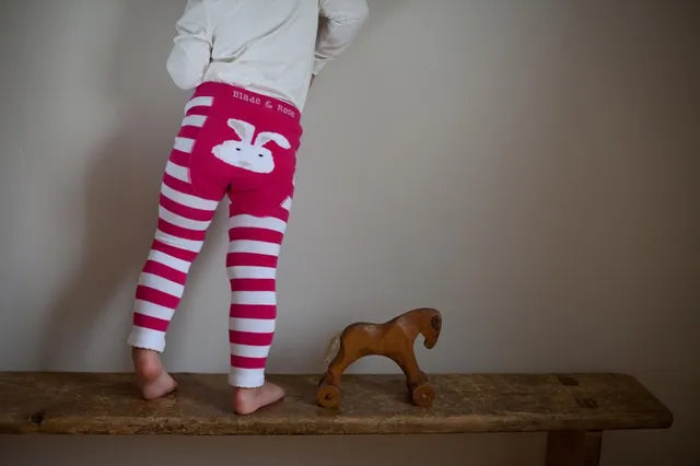 Blade & Rose Rabbit Printed Leggings with Elasticised Waistband