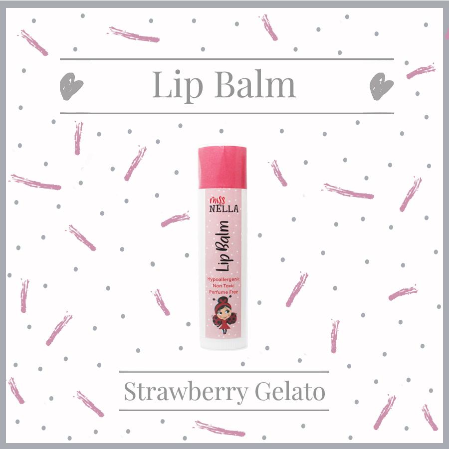 Strawberry Gelato Lip Balm Non Toxic Make Up