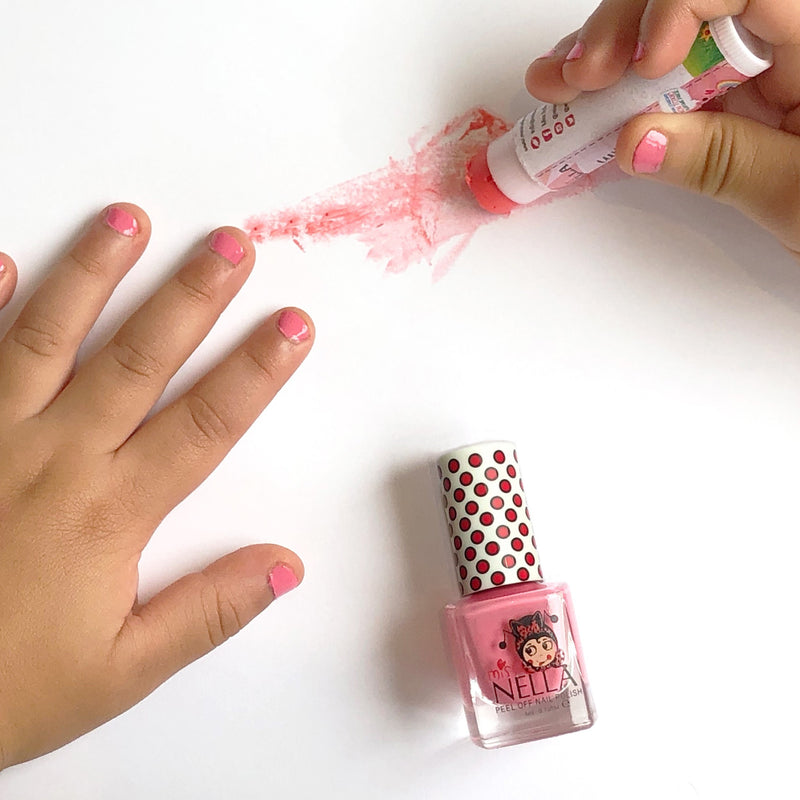 Pink A Boo 4ml Peel off Kids Nail Polish